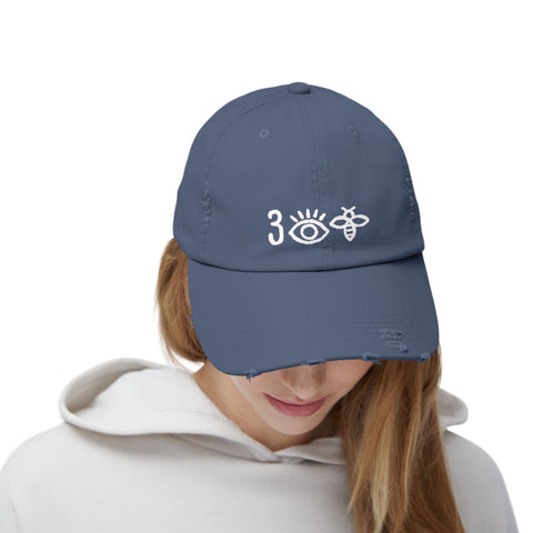 Unisex Distressed Cap
